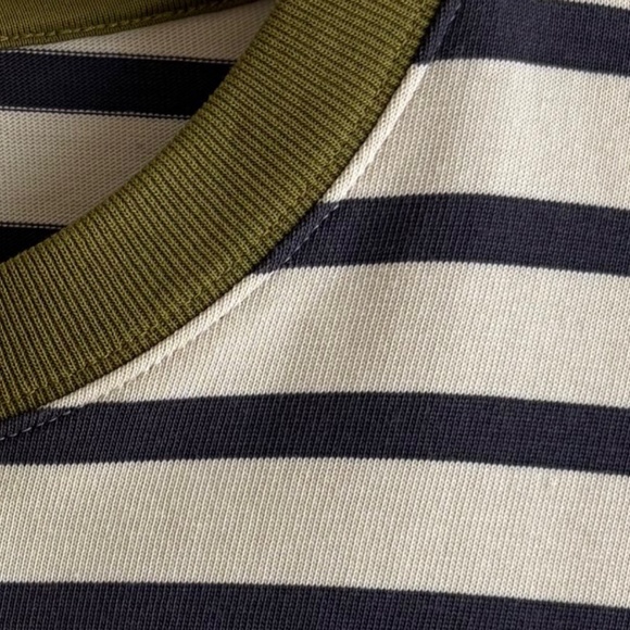 NWT COS The Clean-Cut Stripe Long Sleeve Cotton T-Shirt - Picture 6 of 6